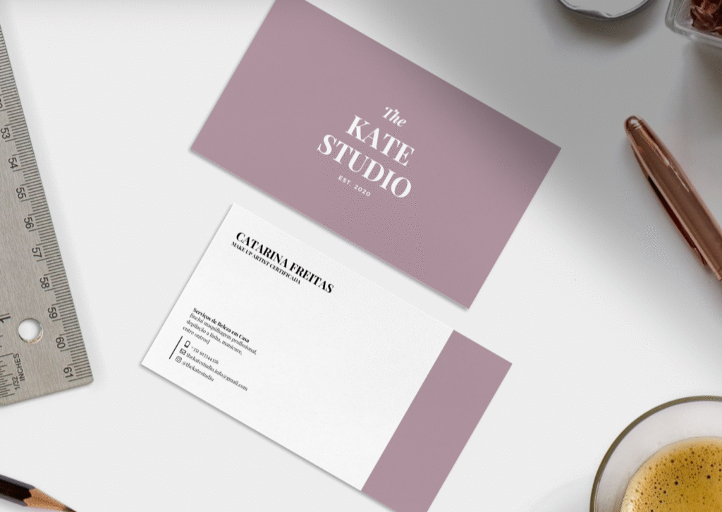 Design grafico para cartão de visita